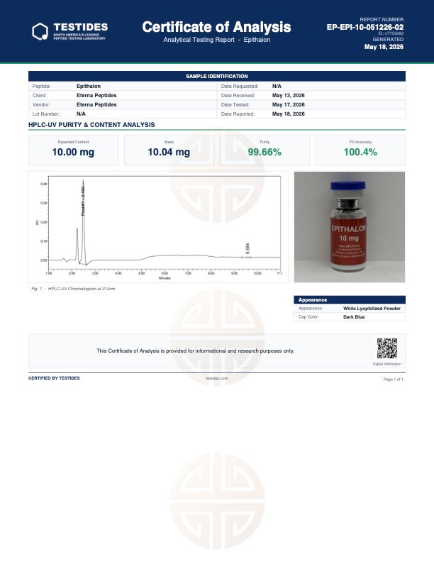 Epithalon 10 mg - Image 2